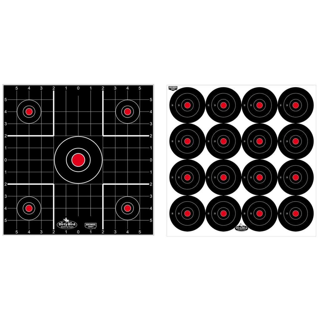 Birchwood Casey B/C DIRTY BIRD COMBO TARGETS 12PK