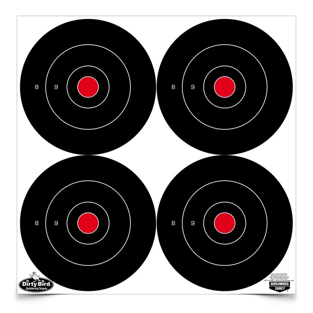 Birchwood Casey B/C DIRTY BIRD RND BLSEYE TGT 48-6"