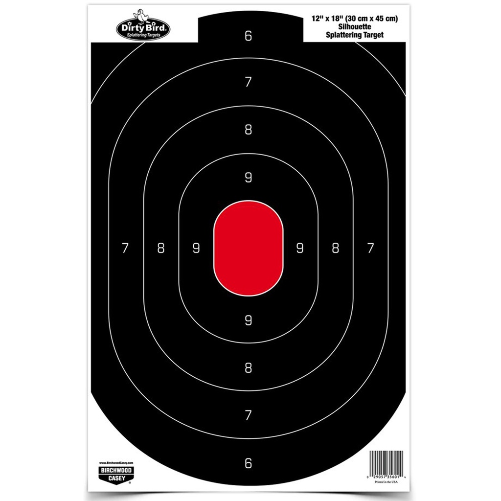 Birchwood Casey B/C DIRTY BIRD SLHOUT TGT 8-12X18