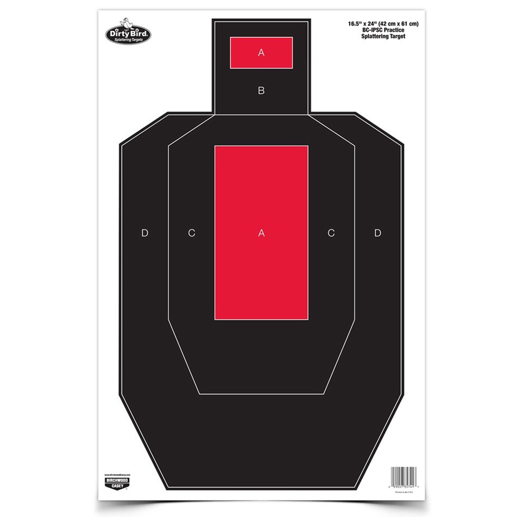 Birchwood Casey B/C DIRTY BIRD IPSC PRCTCE TRGT 3PK
