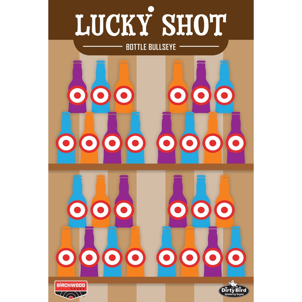 Birchwood Casey B/C DIRTY BIRD LUCK SHOT BOTTLES 6PK