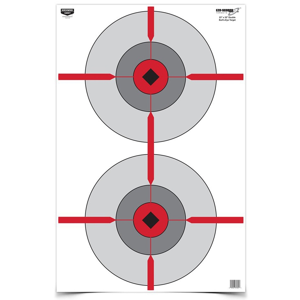 Birchwood Casey B/C EZE-SCORER BLLSEYE TGT 100-23X35