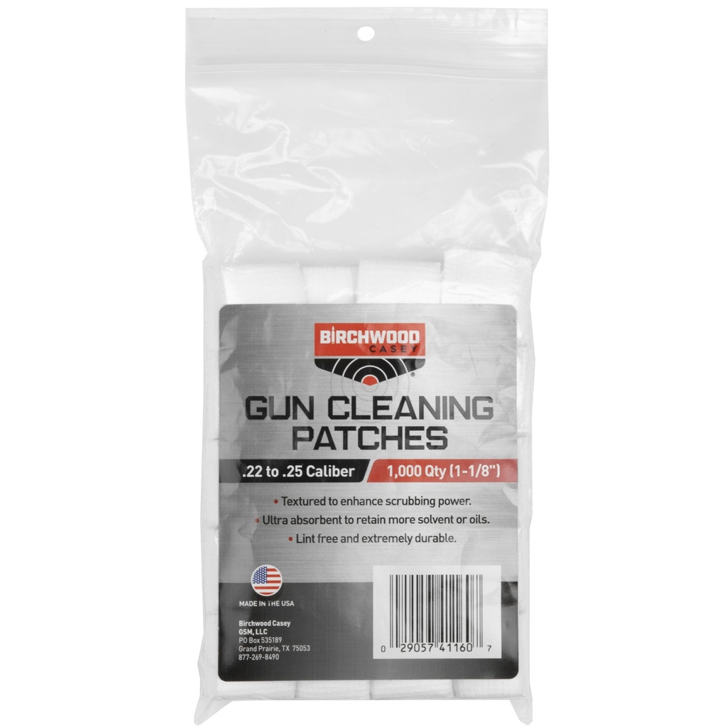 Birchwood Casey B/C PATCHES 1-1/8".22-.25CAL 1000PK