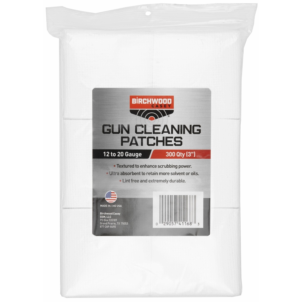 Birchwood Casey B/C PATCHES 3" 12-20GA 300PK