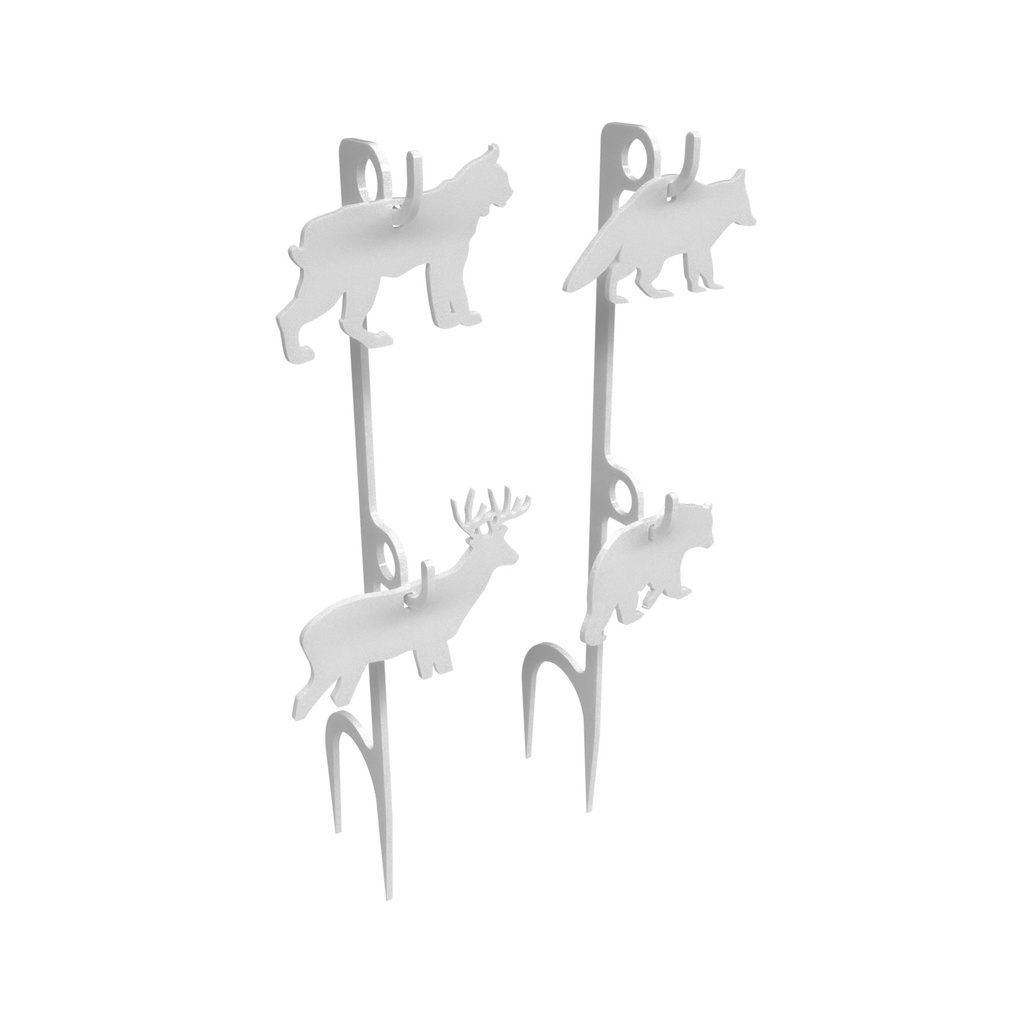 Birchwood Casey B/C RIMFIRE AR500 ANIMAL TARGET SET