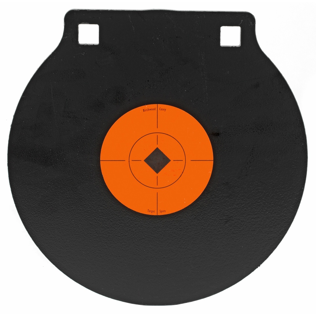 Birchwood Casey B/C 8" GONG TWO HOLE 3/8" AR500 STL