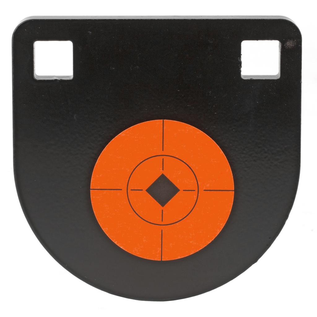 Birchwood Casey B/C 4" GONG TWO HOLE 3/8" AR500 STL
