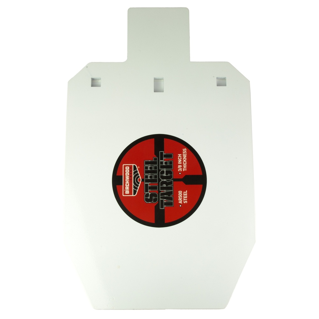 Birchwood Casey B/C 2/3 IPSC SILHOUETTE TARGET WHITE