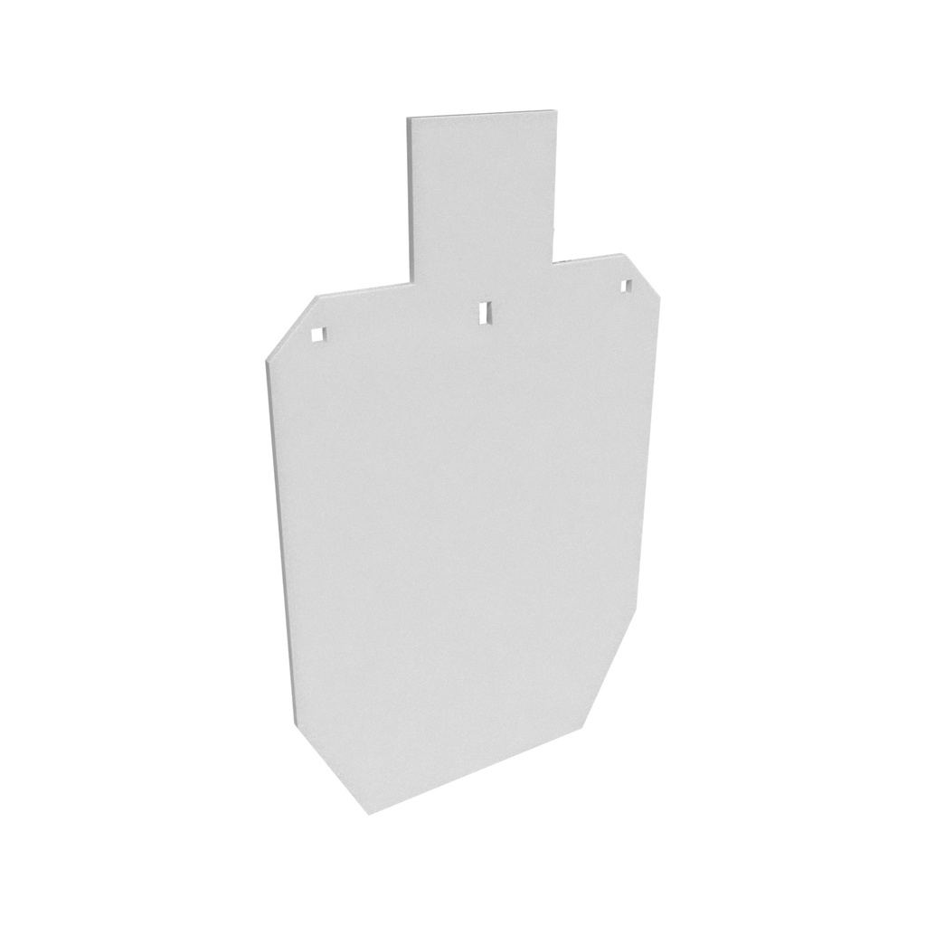 Birchwood Casey B/C FULL IPSC SILHOUETTE TARGET WHITE