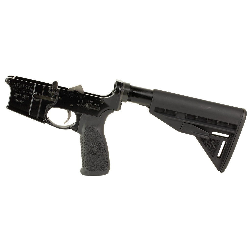 Bravo Company BCM CMPLT LWR RMS STOCK MOD 3 BLACK BLEM