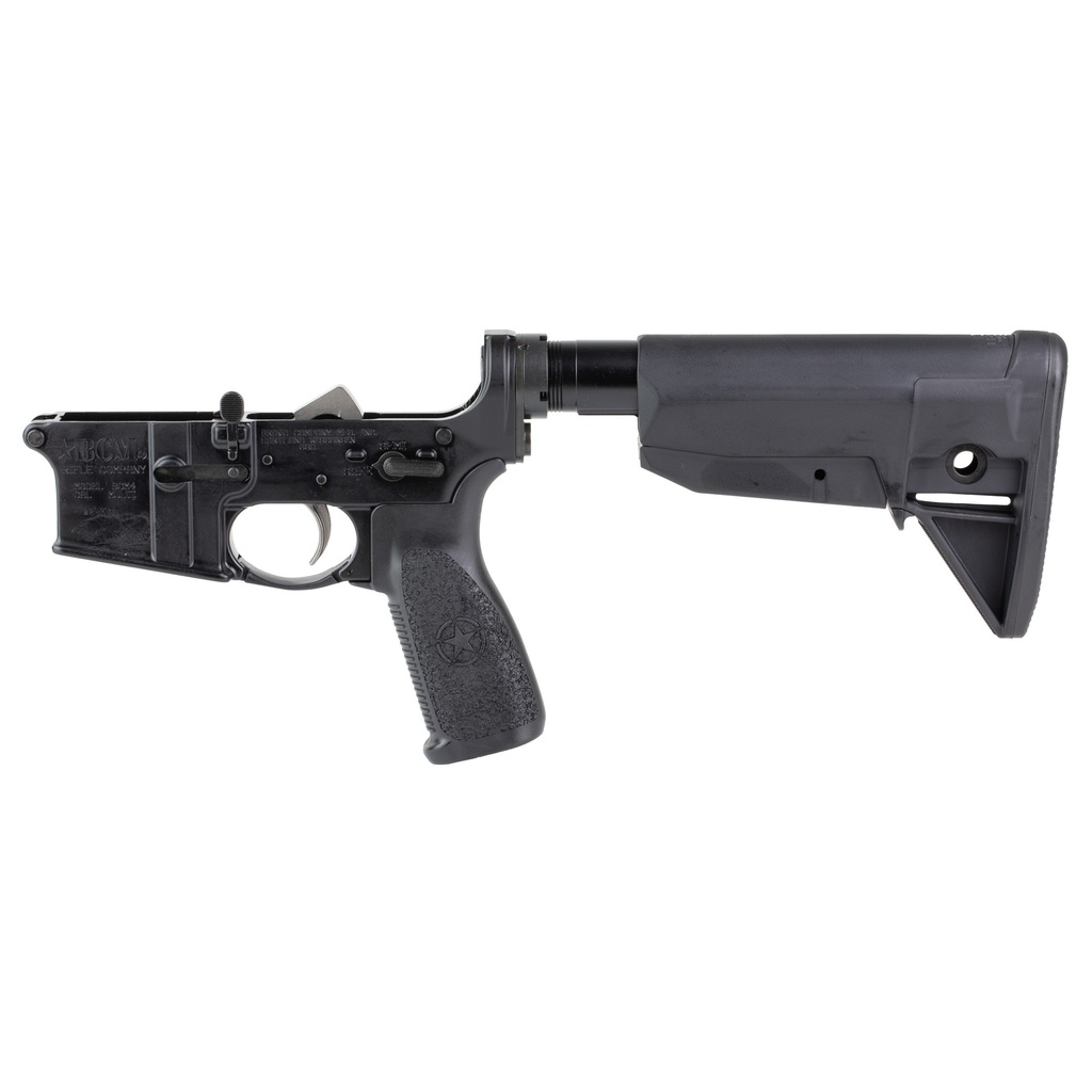Bravo Company BCM CMPLT LWR MK2 RMS MOD 0 BLACK BLEM
