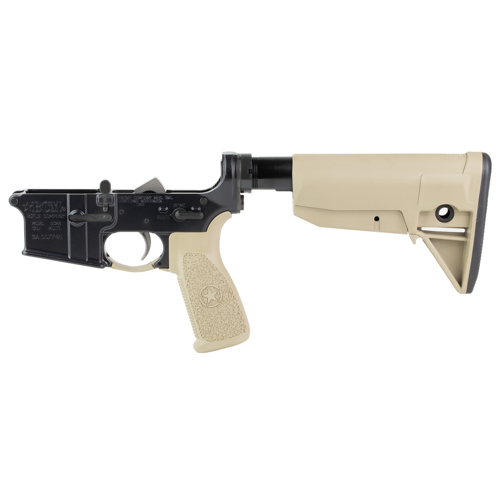 Bravo Company BCM CMPLT LWR MK2 RMS MOD 0 FDE BLEM