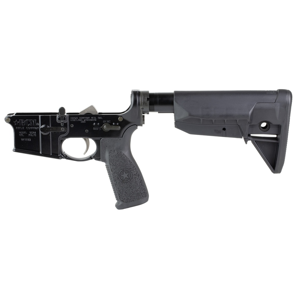 Bravo Company BCM CMPLT LWR RMS SPMD 0 WB BLACK BLEM