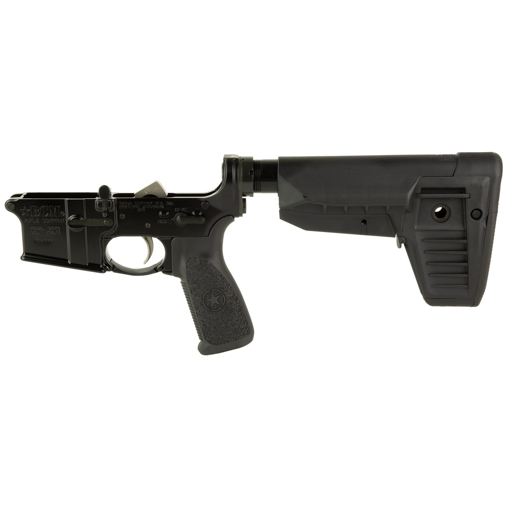 Bravo Company BCM CMPLT LWR RMS SPMD 1 CM BLK BLEM