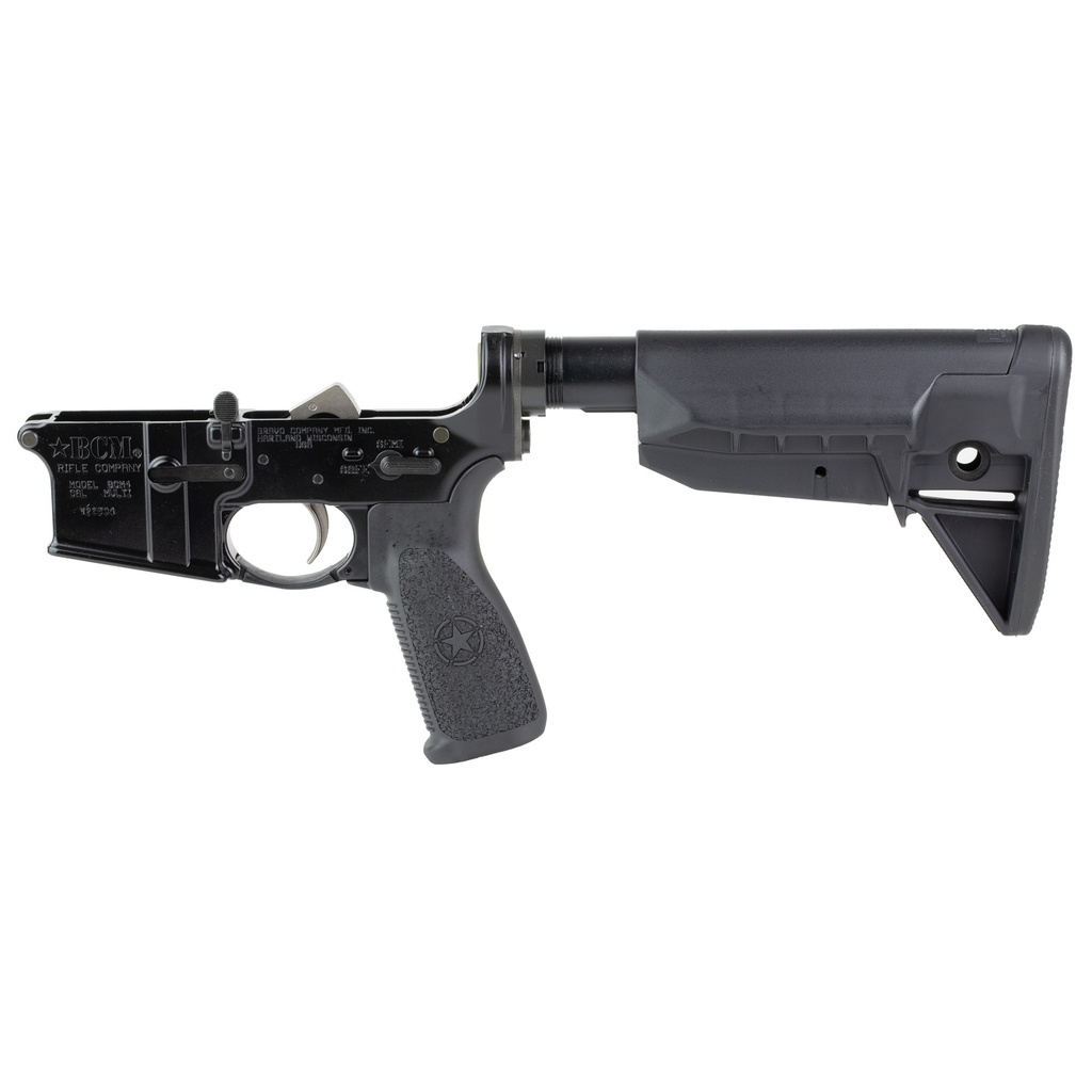 Bravo Company BCM CMPLT LWR W/SOPMOD 0 WB BLK BLEM