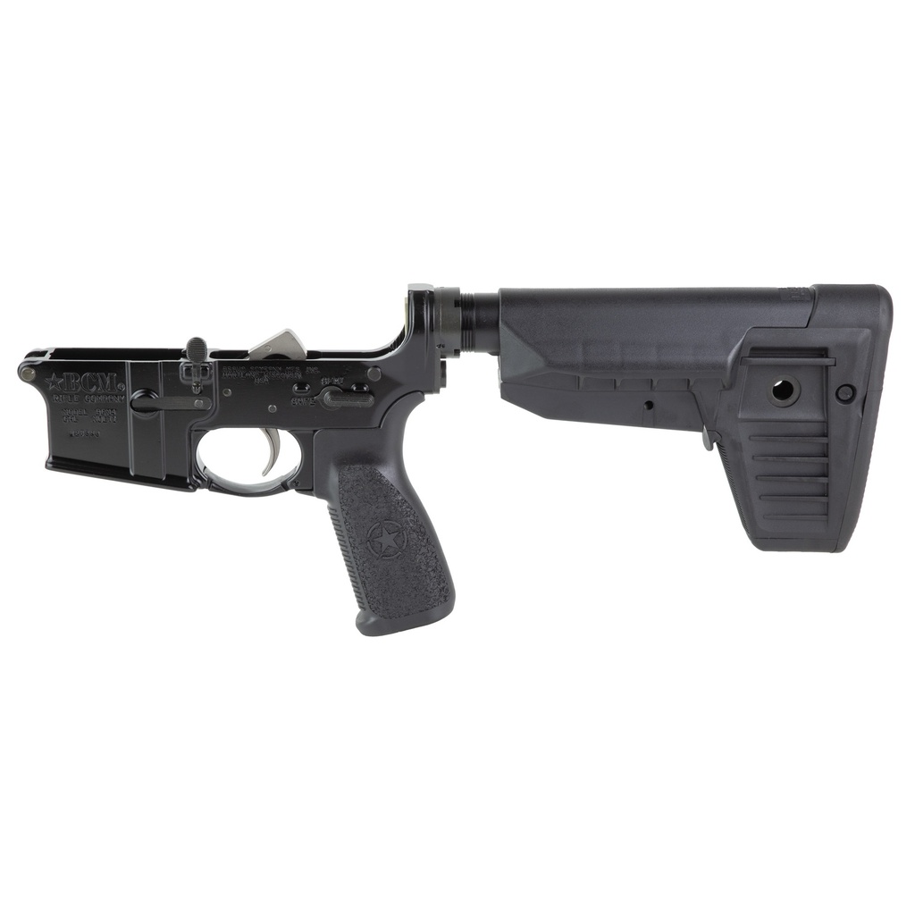 Bravo Company BCM CMPLT LWR W/SOPMOD 1 CM BLK BLEM