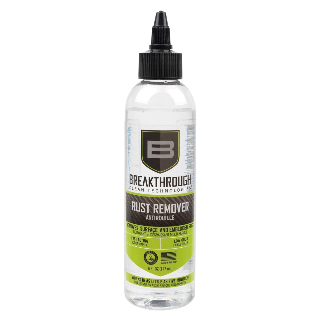 Breakthrough Clean Technologies BCT RUST REMOVER 6OZ CONE CAP BOTTLE