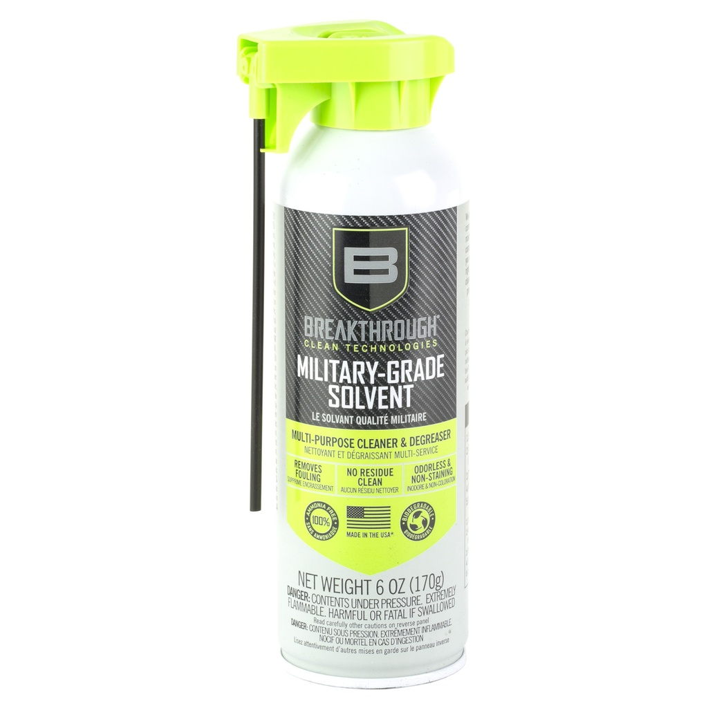 Breakthrough Clean Technologies BCT MIL GRD SOLVNT AEROSOL 6OZ