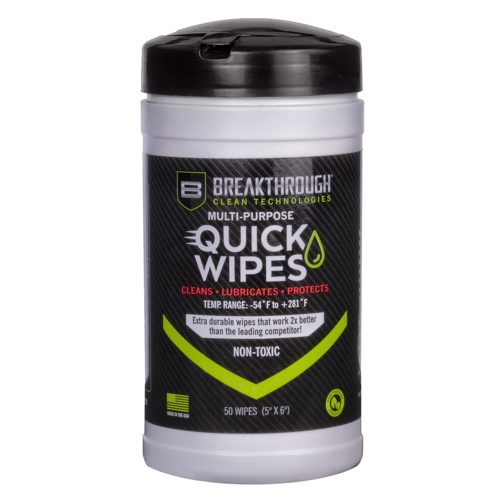 Breakthrough Clean Technologies BCT SYNTHETIC CLP QUICK WIPES 50CT