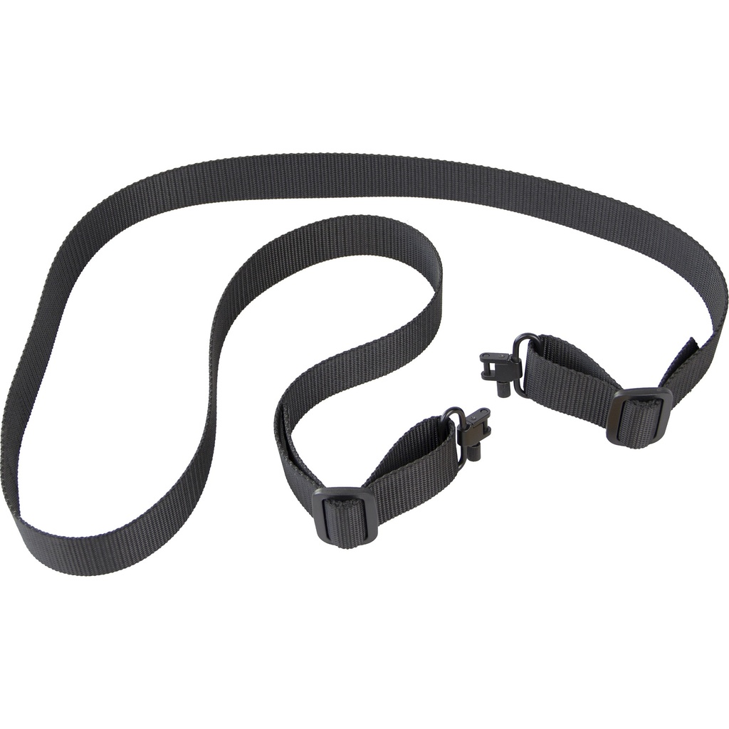 BULLDOG SP SLING W/LOCK SWIVELS BLK