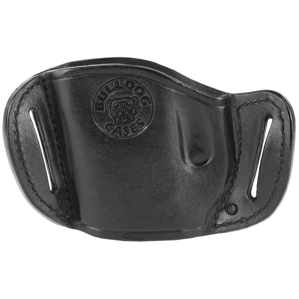 BULLDOG MOLDED LEATHER BLK RH LRG