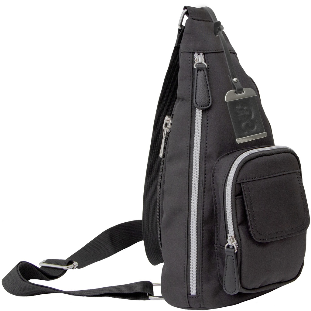 BULLDOG SLING BAG W/HOLSTER BLACK