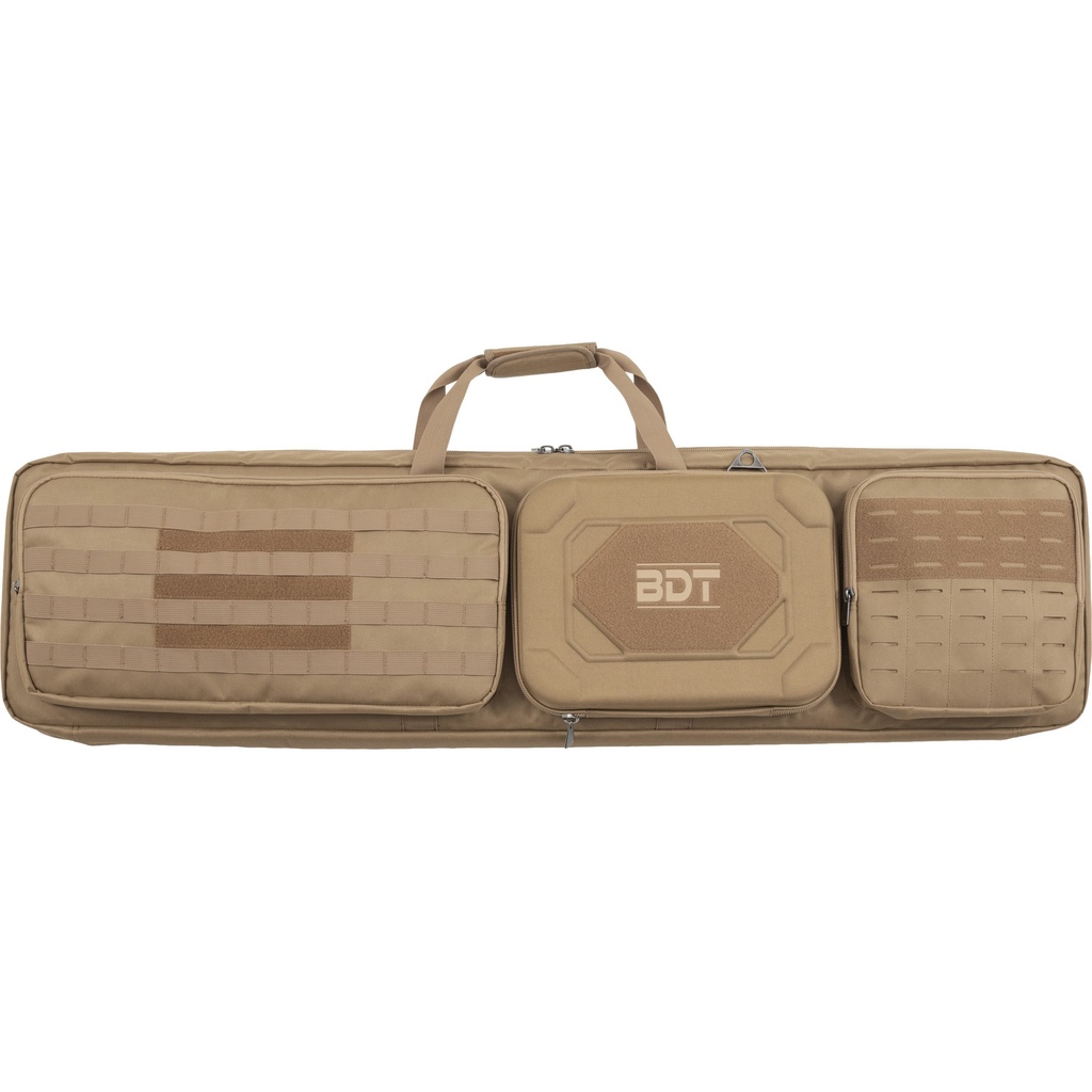 BULLDOG DBL SUPRSSR RFL BAG 48" TAN