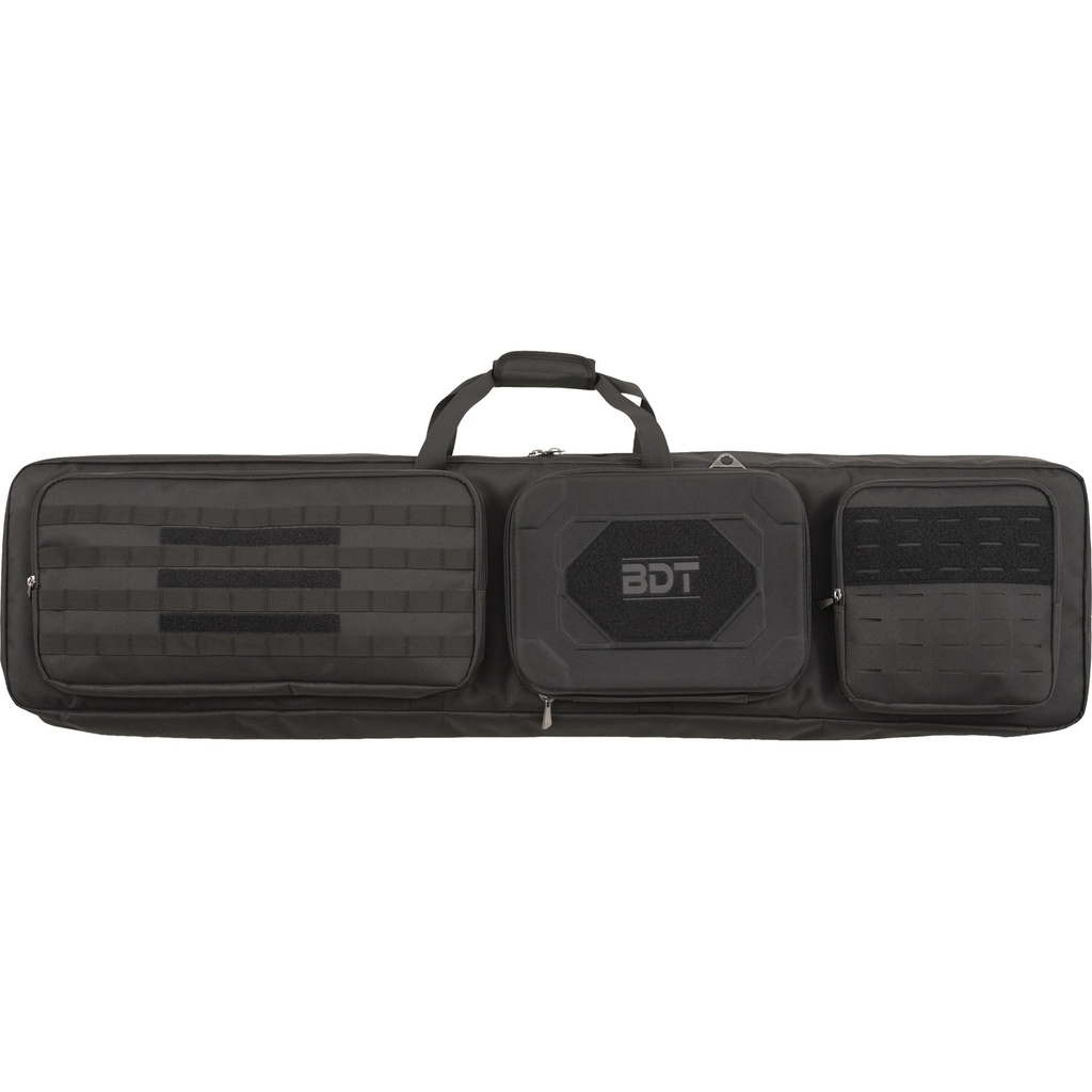 BULLDOG DBL SUPRSSR RIFLE BAG 52" BLACK