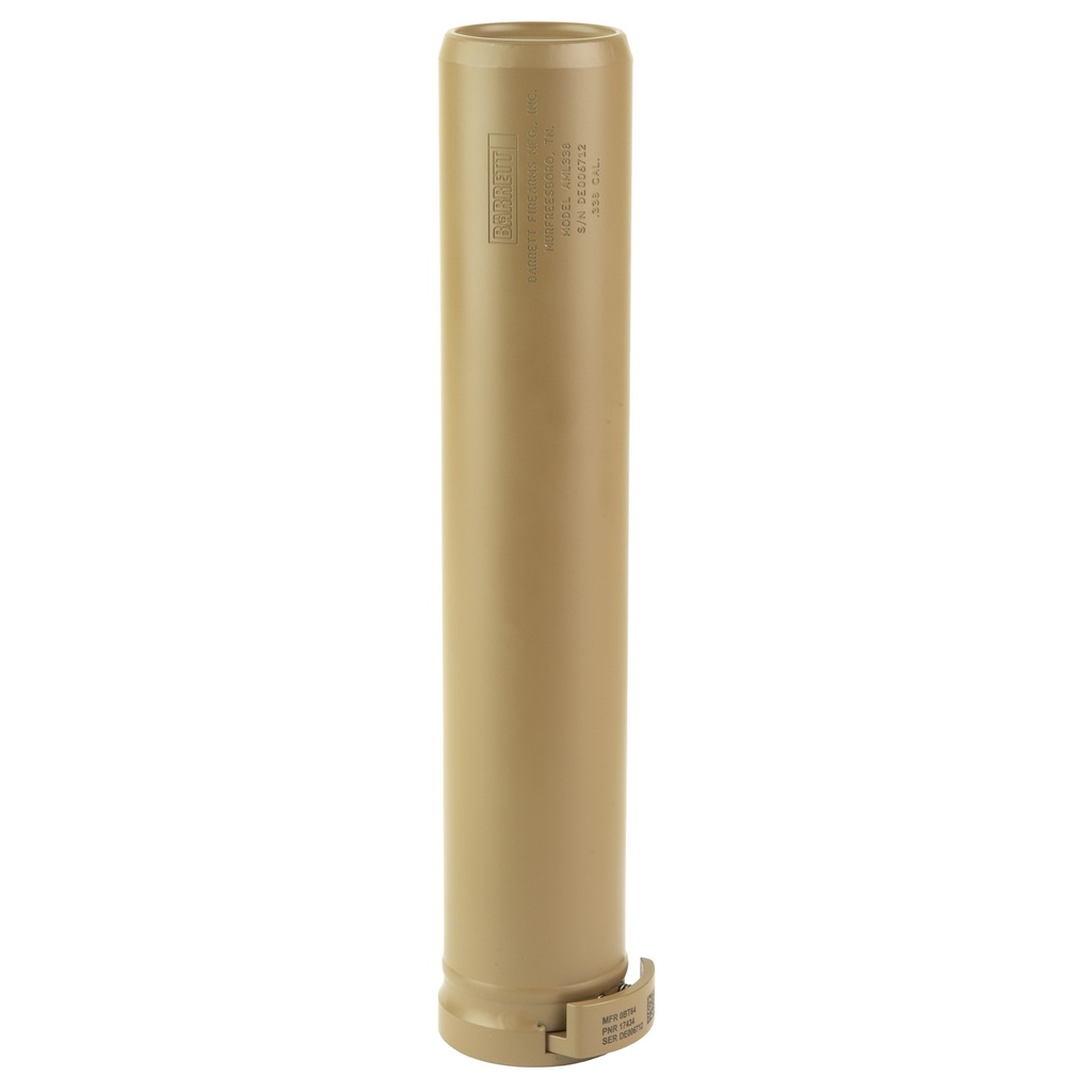 BARRETT AML338 SUPPRESSOR TAN 338CAL