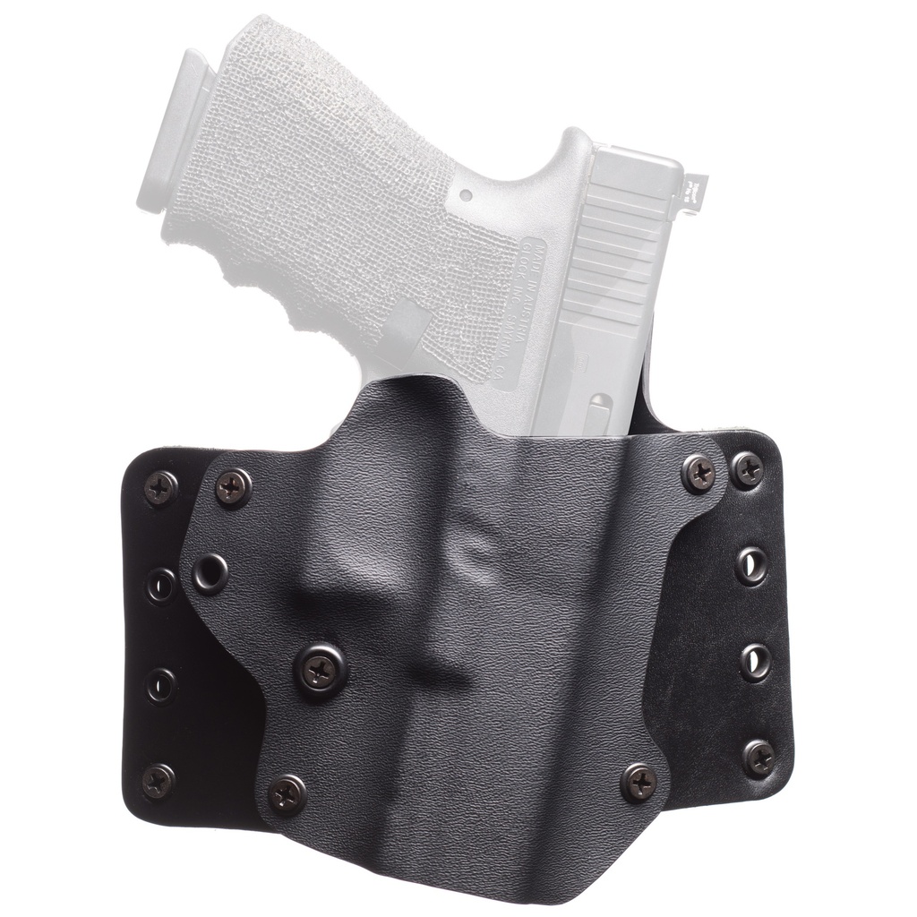 BlackPoint Tactical BLACK PNT LTHR WING FOR GLOCK 19 RH BLACK