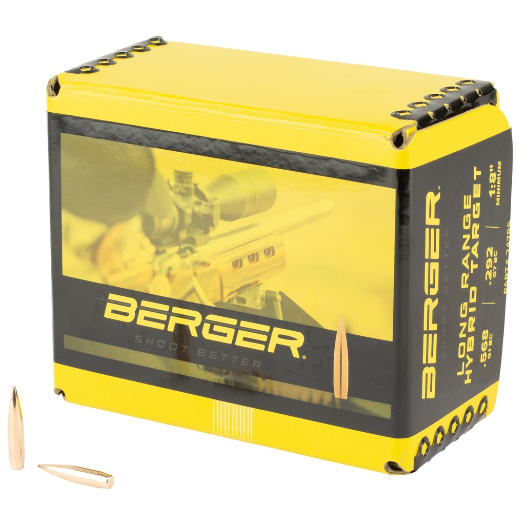 BERGER .243/6MM 109G HBRD TRGT 500CT