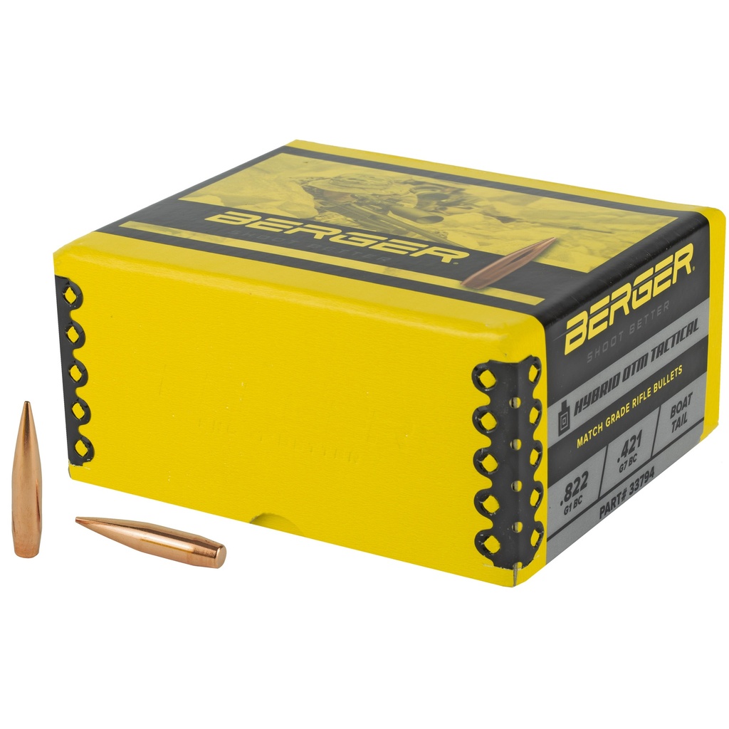 BERGER .338 300GR HYBRID TACTICAL 250CT