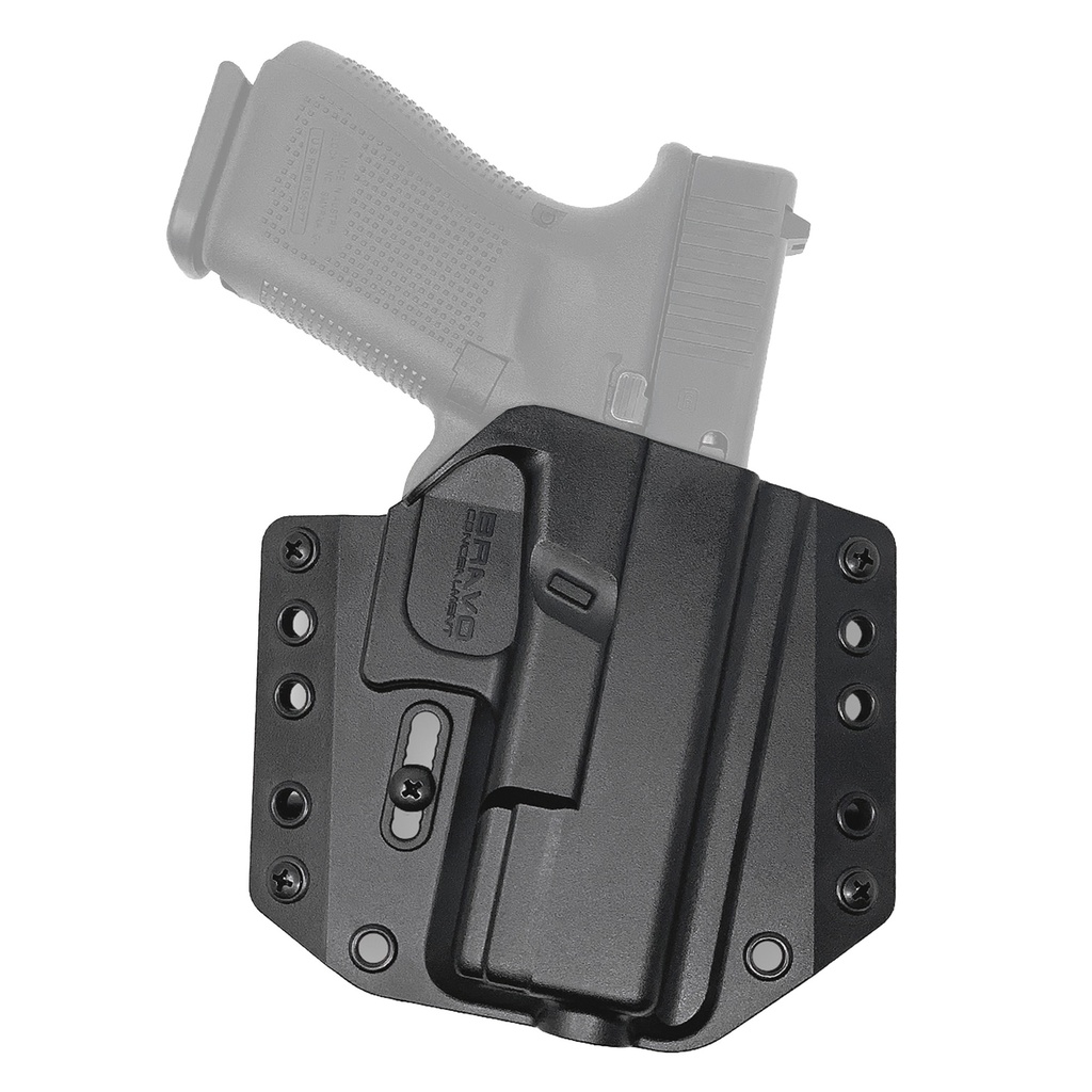 BRAVO BCA FOR GLOCK 19 OWB BLACK RH