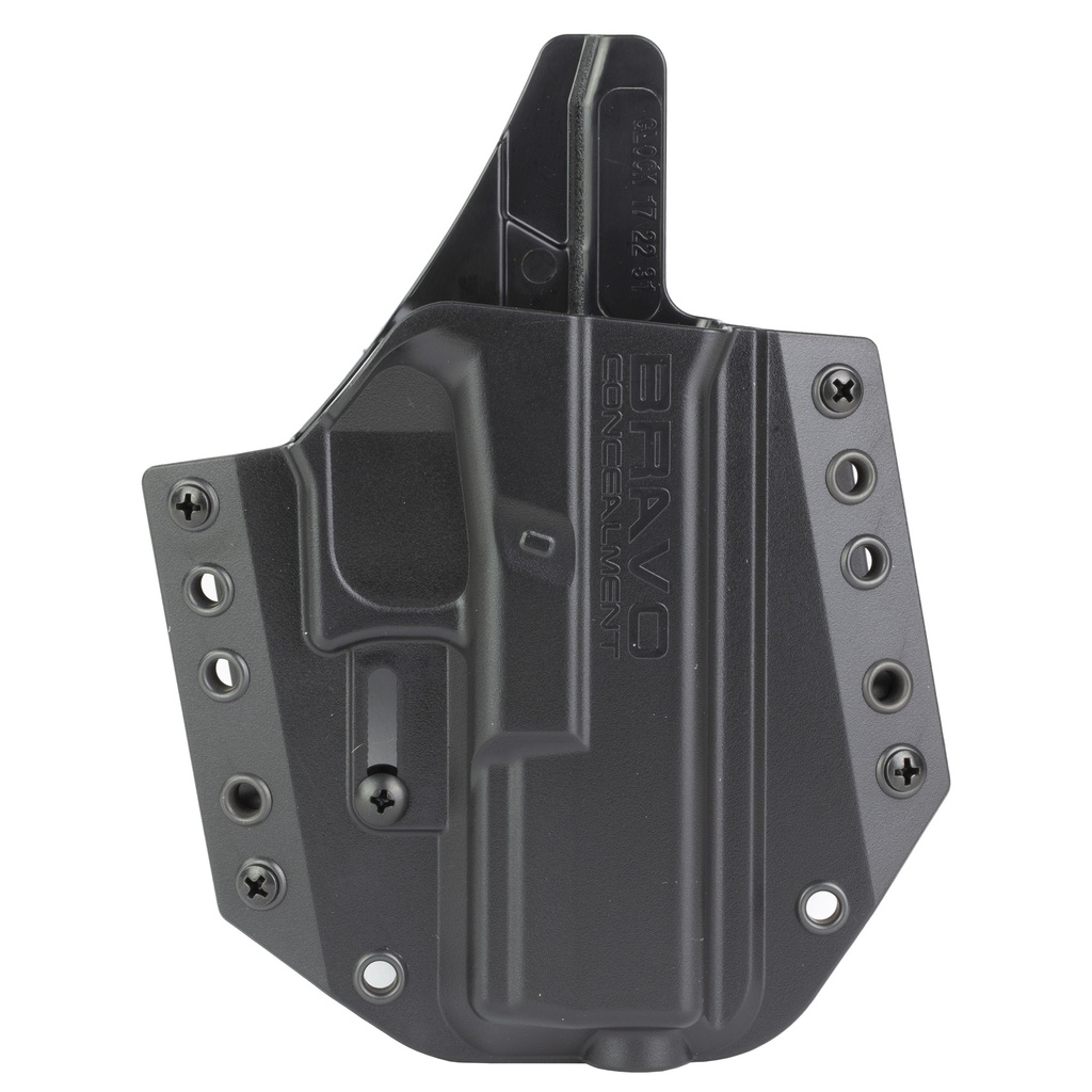 BRAVO BCA FOR GLOCK 17 OWB BLACK RH