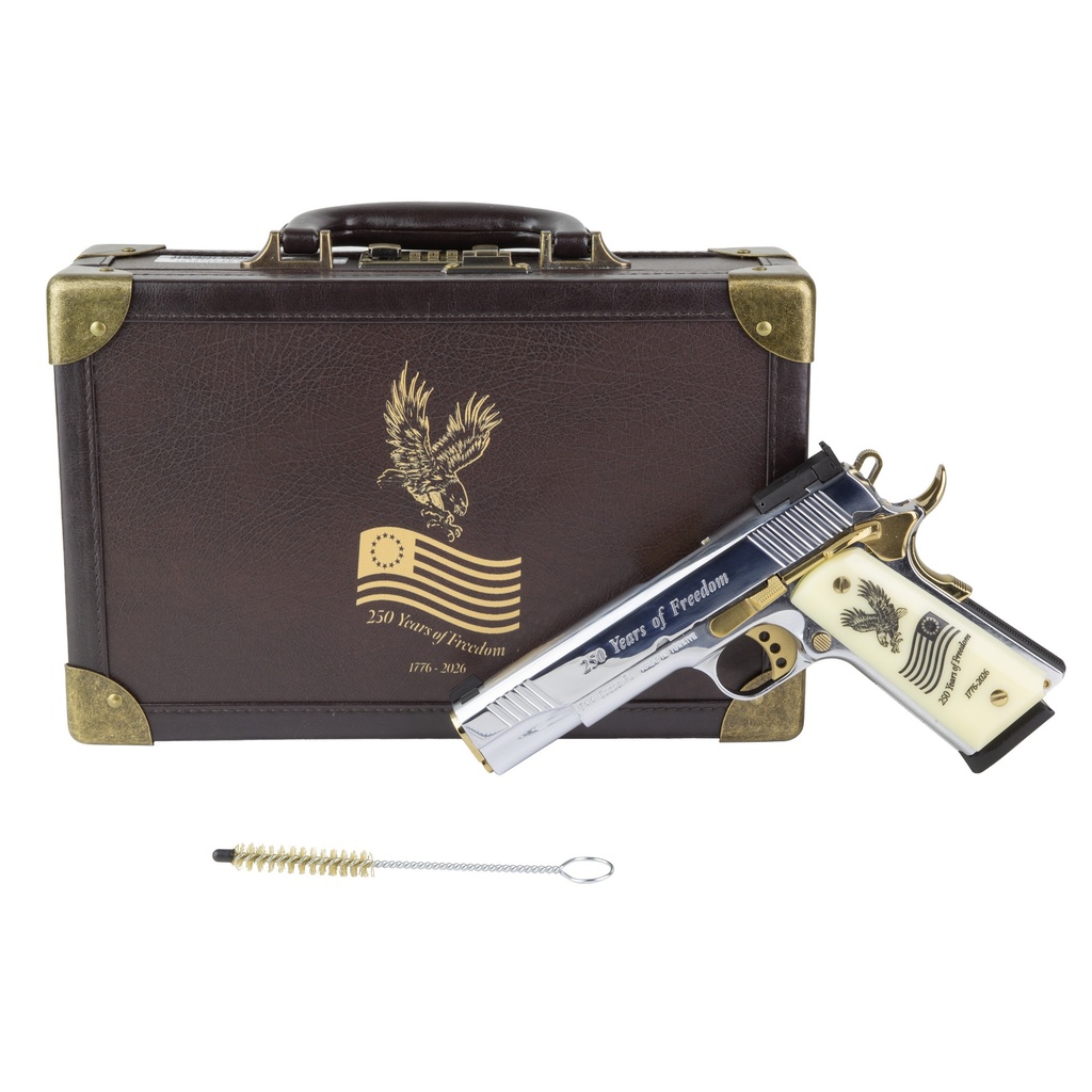 EAA Corp MC1911 45ACP 250TH SS/GOLD 5"#