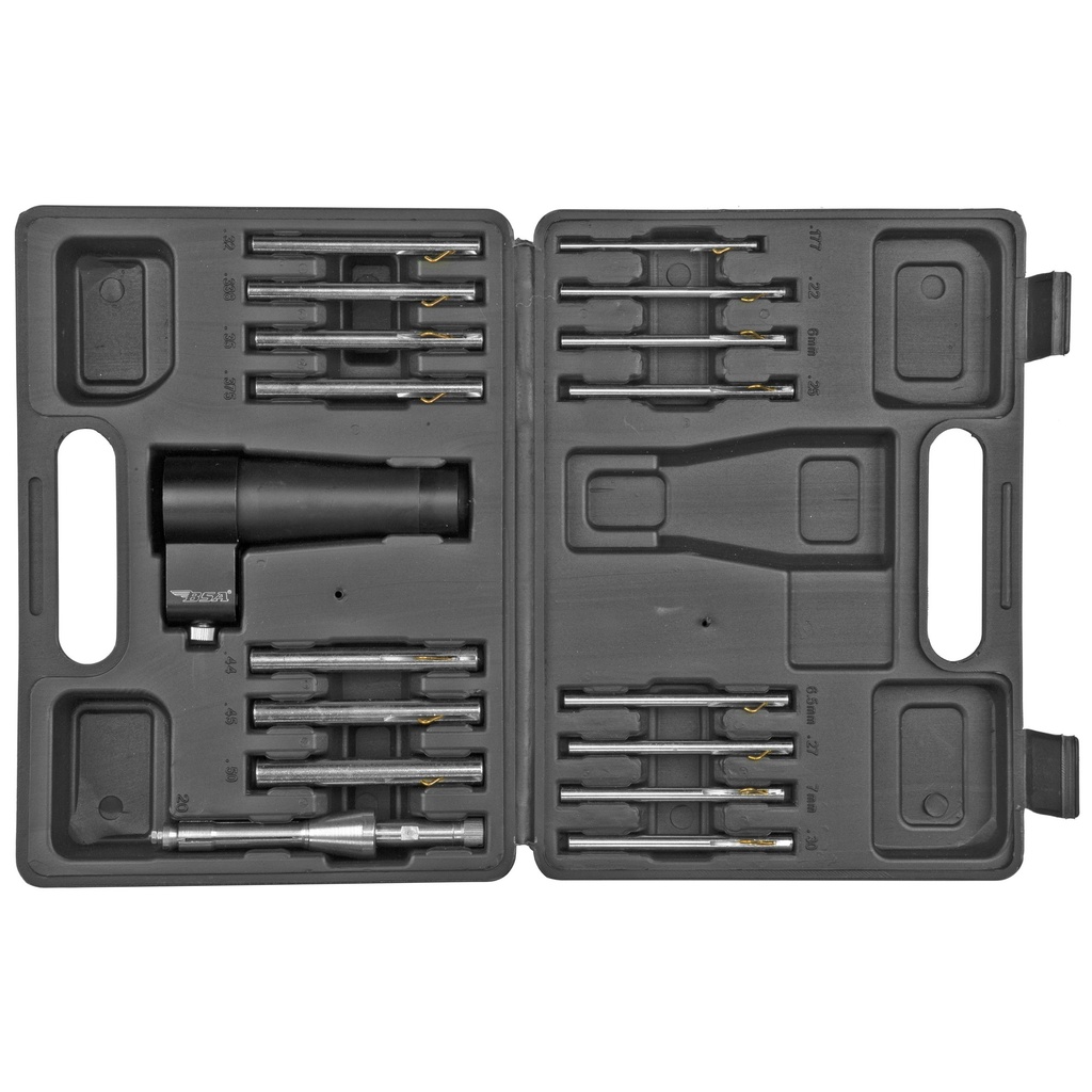 BSA BORESIGHTER KIT W/ ADJ ARBOR BLACK