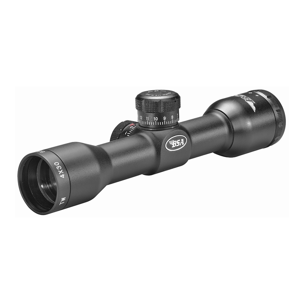 BSA TACTICAL WPN 4X30 MIL DOT BLACK