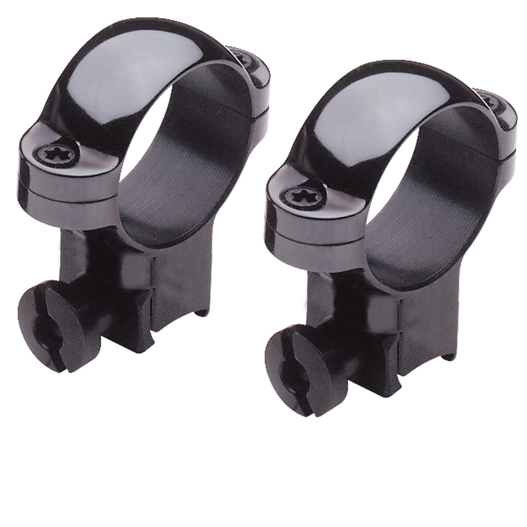 BURRIS HIGH 1" .22 RINGS  STEEL BLACK