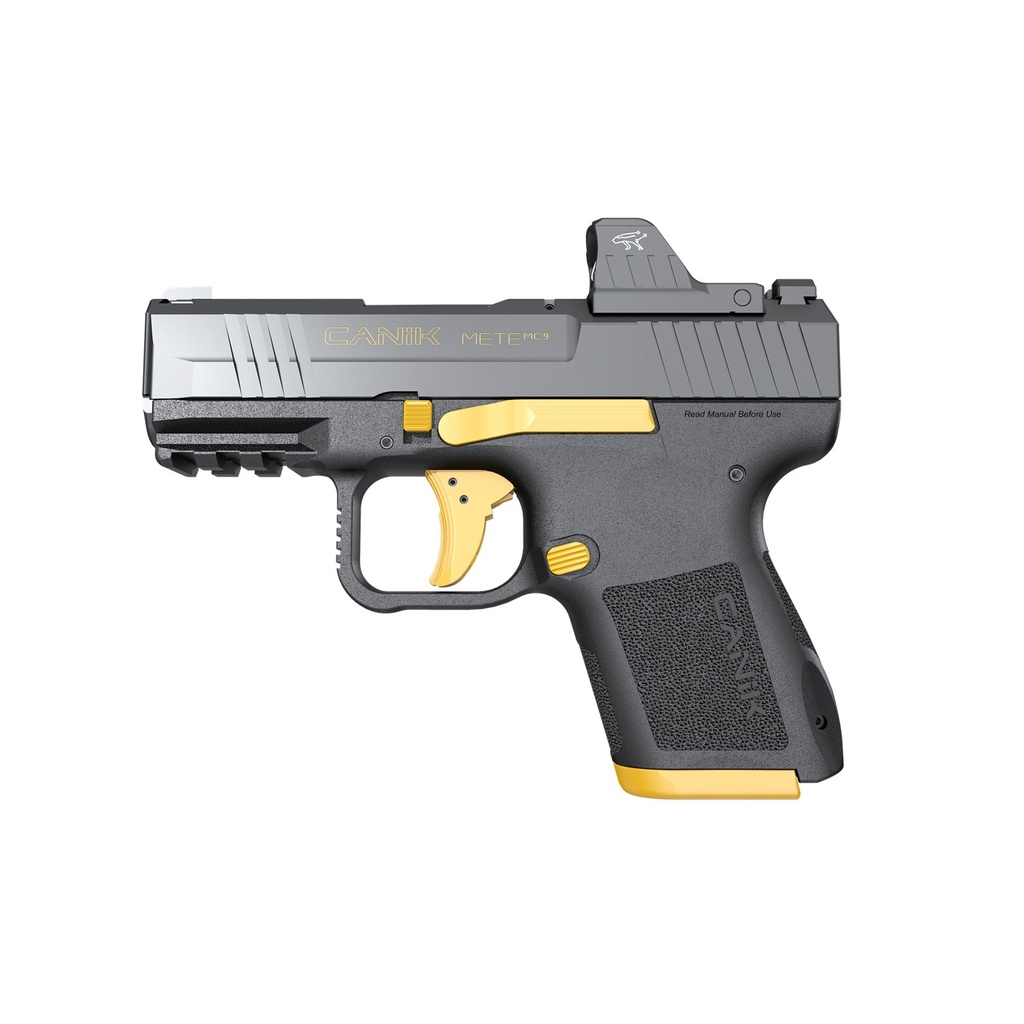 CANIK METE MC9 9MM 3.18 MO1 BLACK/GOLD