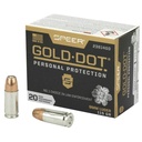 Speer Ammunition SPR GOLD DOT 9MM 115GR HP 20/200