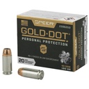 Speer Ammunition SPR GOLD DOT 40SW 180GR HP 20/200