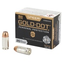 Speer Ammunition SPR GOLD DOT 45ACP 185GR HP 20/200