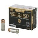 Speer Ammunition SPR GOLD DOT 45ACP 230GR HP 20/200