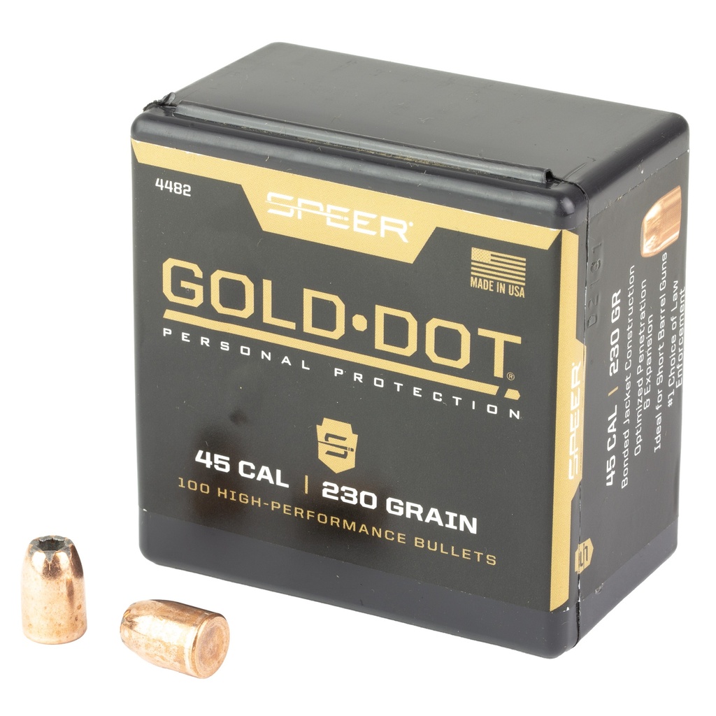 Speer Ammunition SPR GOLD DOT .451 230GR HP SB 100CT