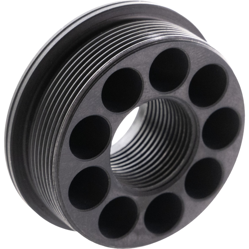CMMG ZEROED HUB MOUNT DT 5/8X24 BLACK