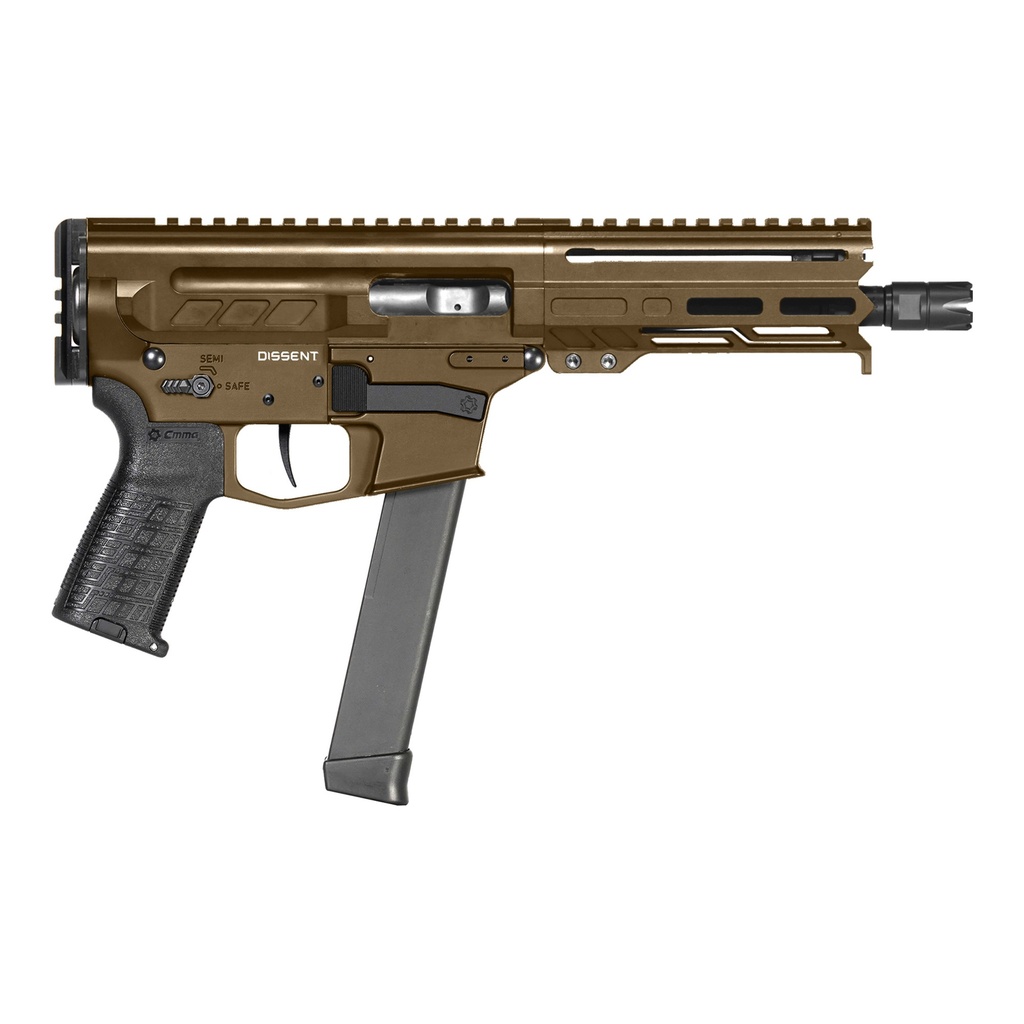 CMMG DISSENT MKGS 9MM 6.5" 33RD MB