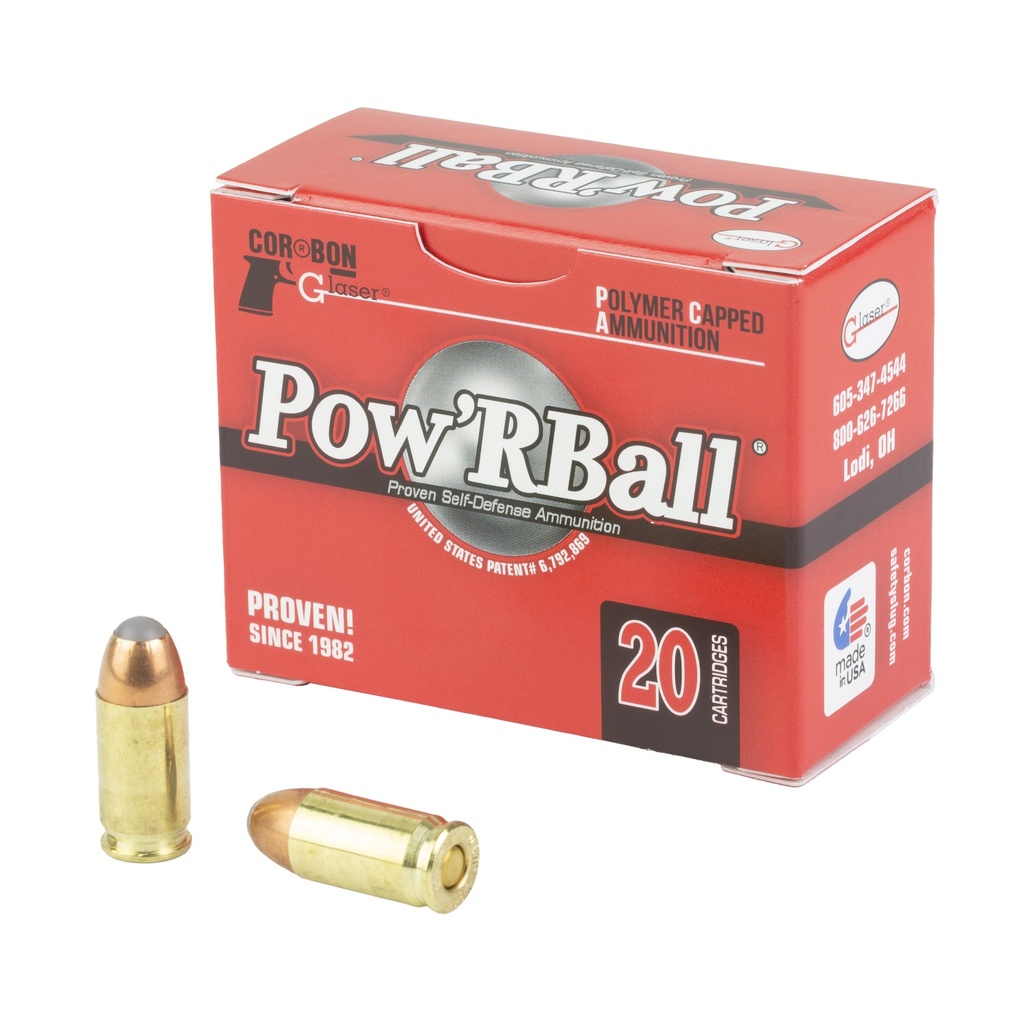 CORBON POW'RBALL 380ACP 80GR 20/500