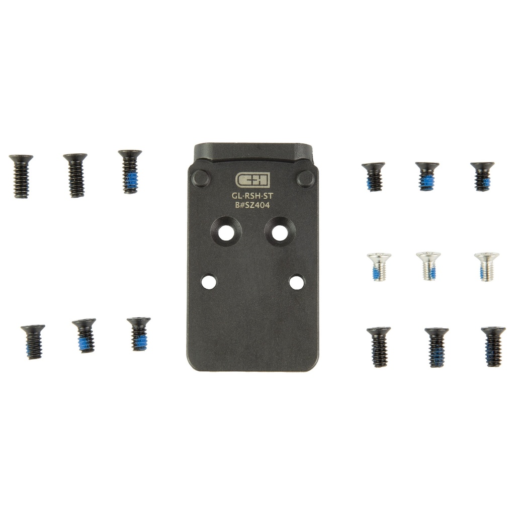 C&H PLT FOR GLOCK MOS TO RMR STL