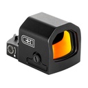 C&H Precision CH EDC ENCLSD RED MLTI-RTCL 2.5MOA BLACK