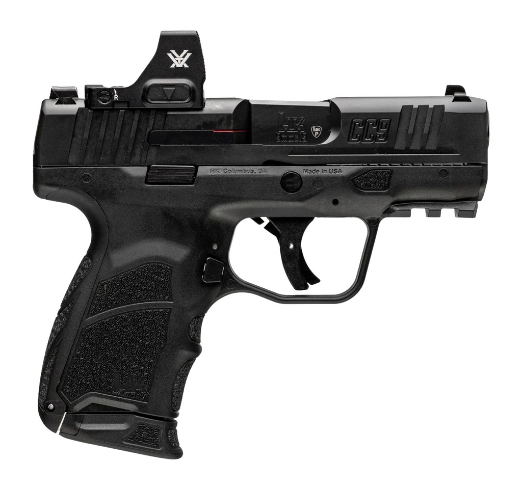 Heckler and Koch (HK USA) CC9 9MM BLACK 10+1 NS VTX CCW